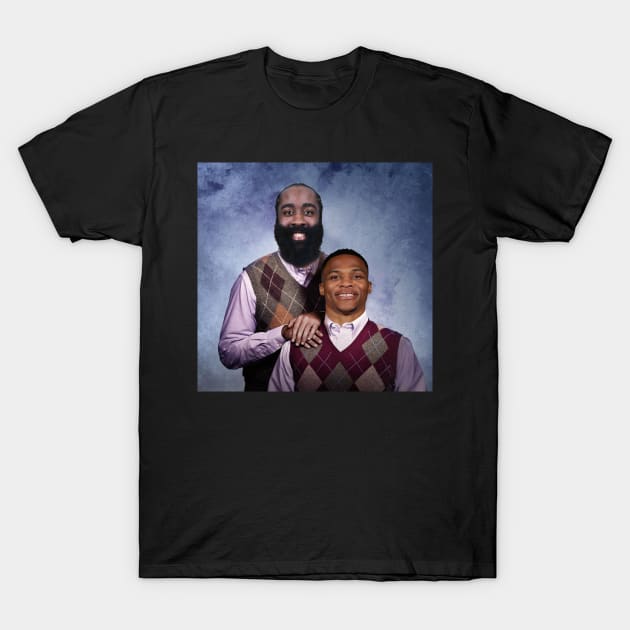 Harden and Russ - Step Brothers T-Shirt by Buff Geeks Art